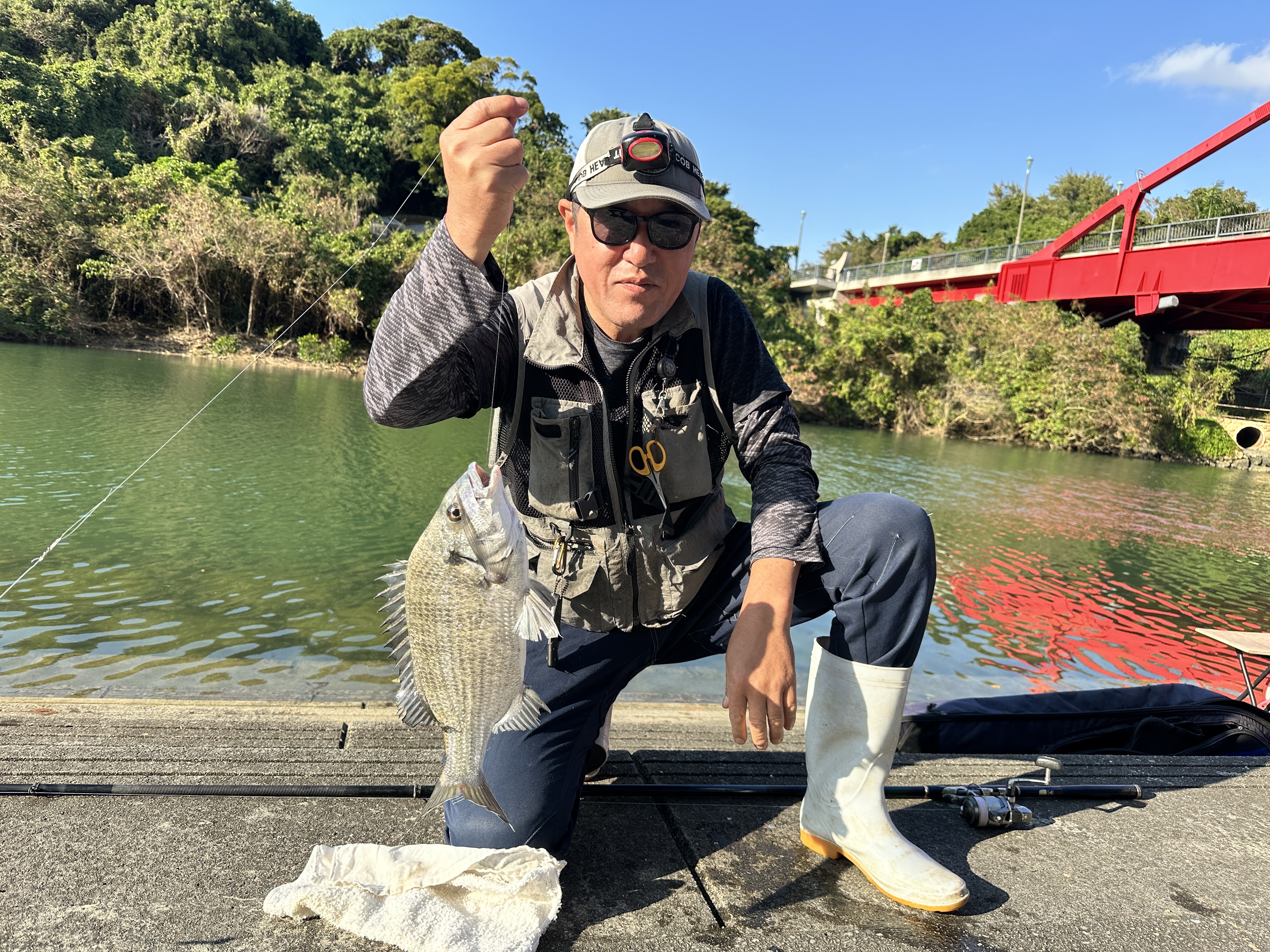 釣り日和‗比謝川自然体験センター