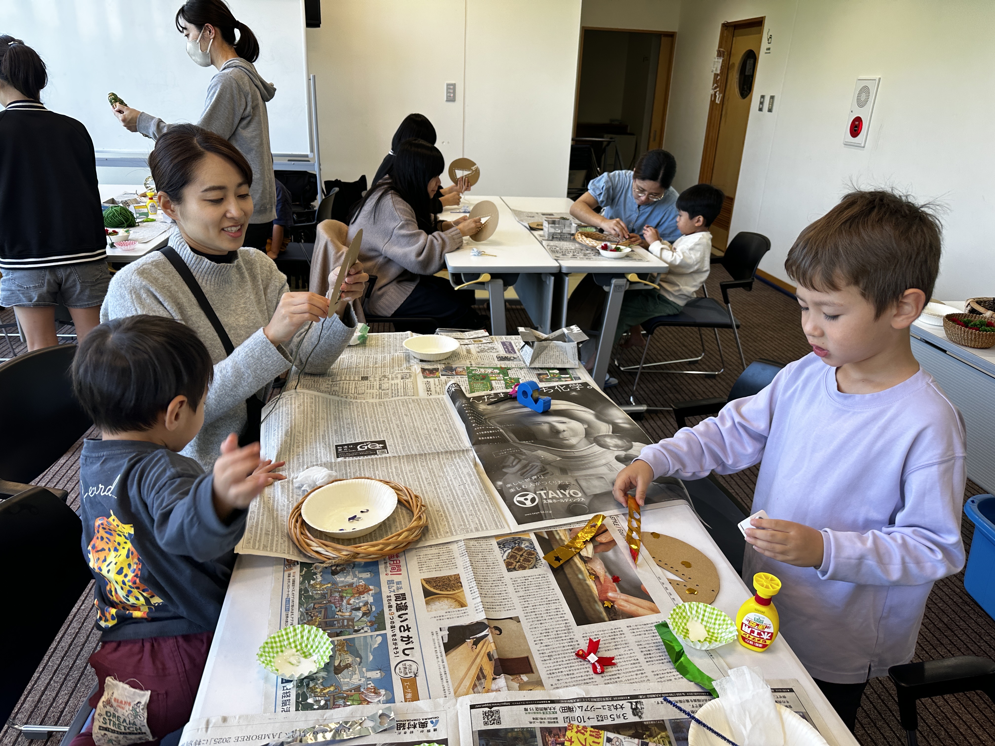 クリスマスイベント『おはなし会＆クリスマスリースづくり』05